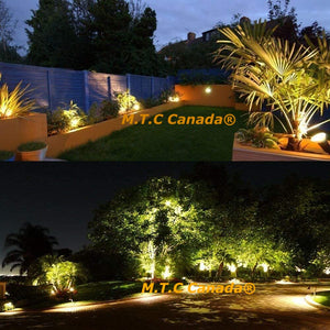 Pack of 10 Piece M0732: M.T.C Canada LED Garden Light 10W Landscape Lights 24VDC Input Voltage : Colour Available 3000K Warm White IP66